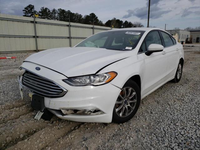 Photo 2 from auction – 2017 FORD FUSION S with VIN 3FA6P0G77HR102387