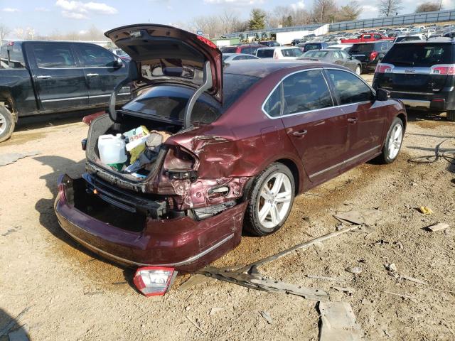 Photo 4 from auction – 2013 VOLKSWAGEN PASSAT SEL with VIN 1VWCN7A35DC066982