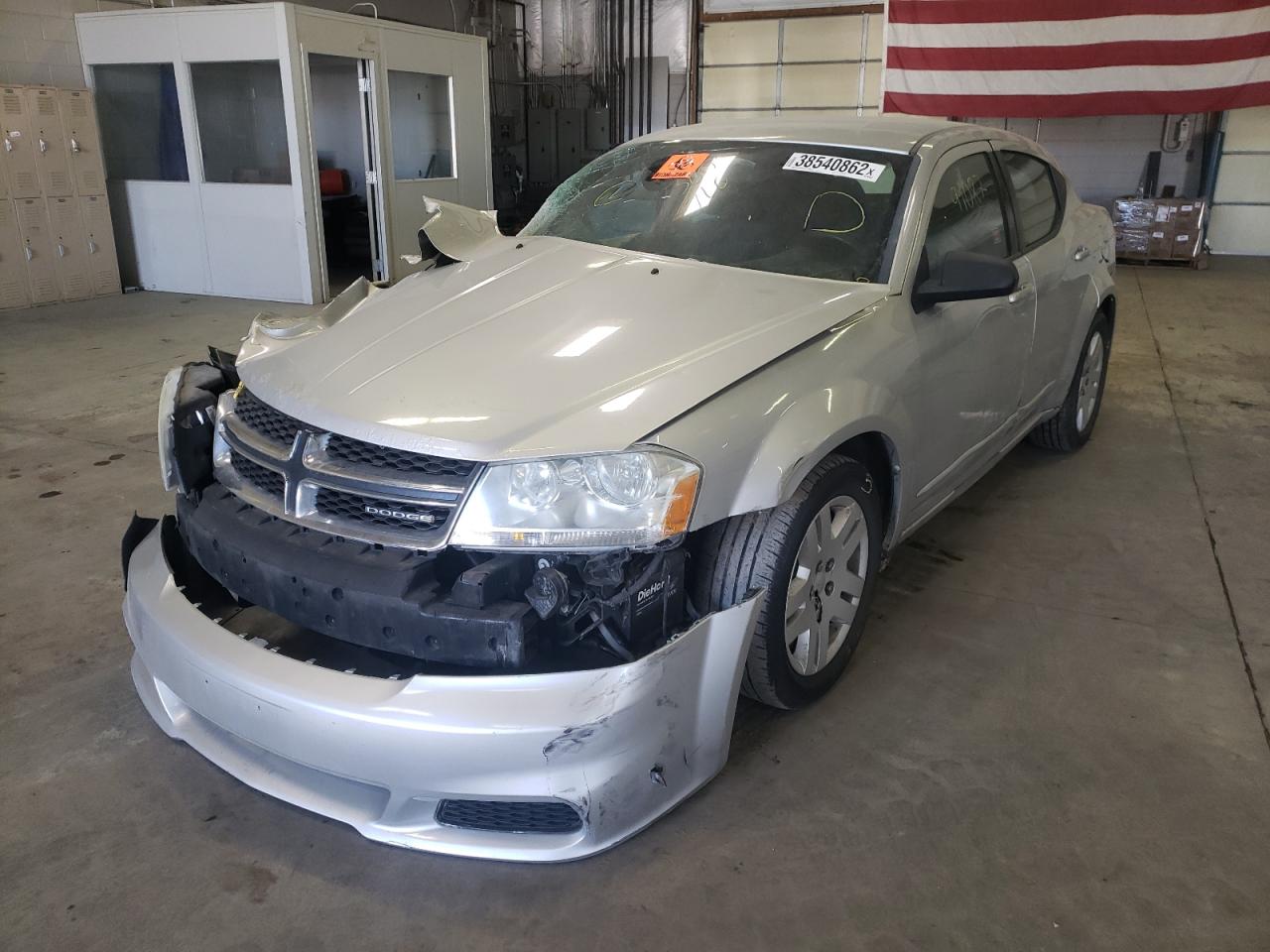Photo 2 from auction – 2011 DODGE AVENGER with VIN 1B3BD4FB2BN553995
