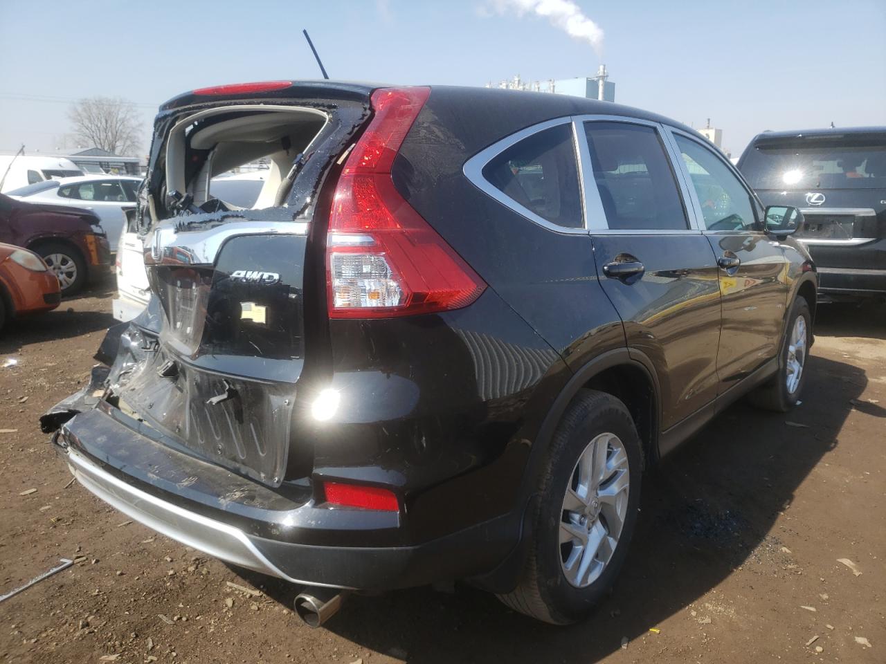 Photo 4 from auction – 2016 HONDA CR-V EX with VIN 5J6RM4H58GL069699