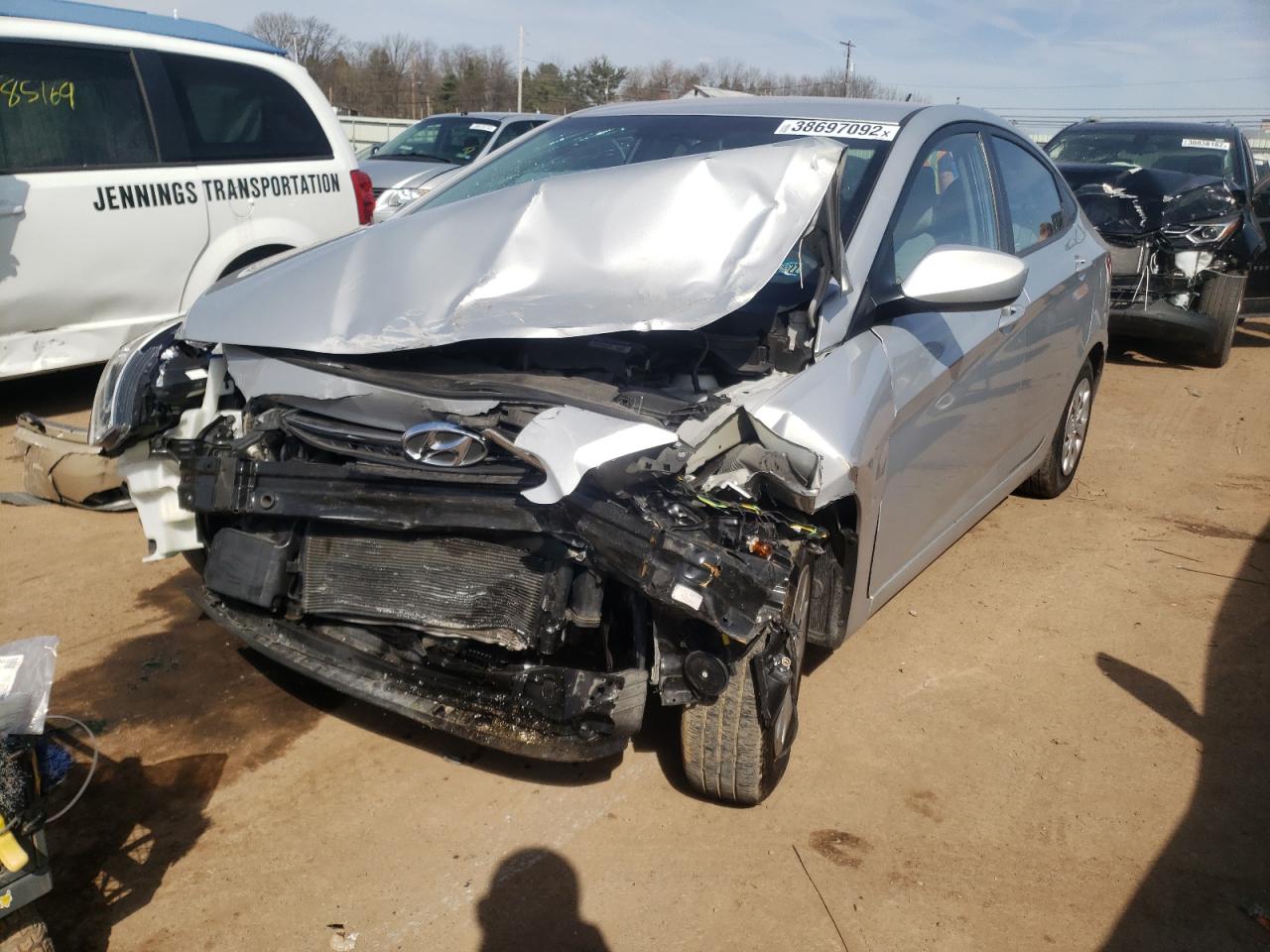 Photo 2 from auction – 2016 HYUNDAI ACCENT SE with VIN KMHCT4AE5GU979647