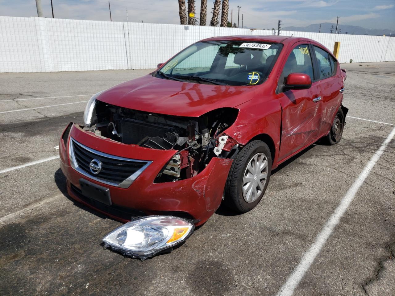 Photo 2 from auction – 2013 NISSAN VERSA S with VIN 3N1CN7APXDL873737
