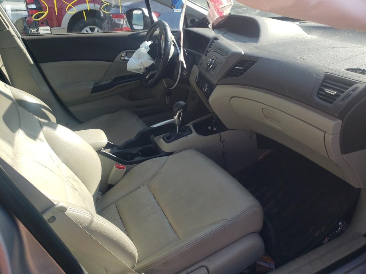 Photo 5 from auction – 2012 HONDA CIVIC EXL with VIN 2HGFB2F95CH326285