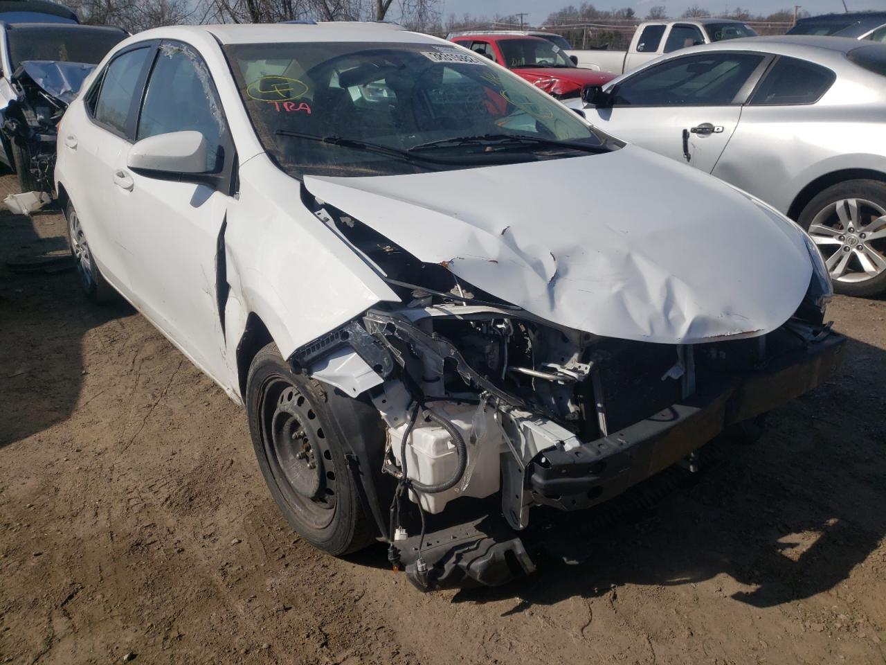 TOYOTA COROLLA L 2017 with VIN 5YFBURHE5HP640692 - Photo from auction