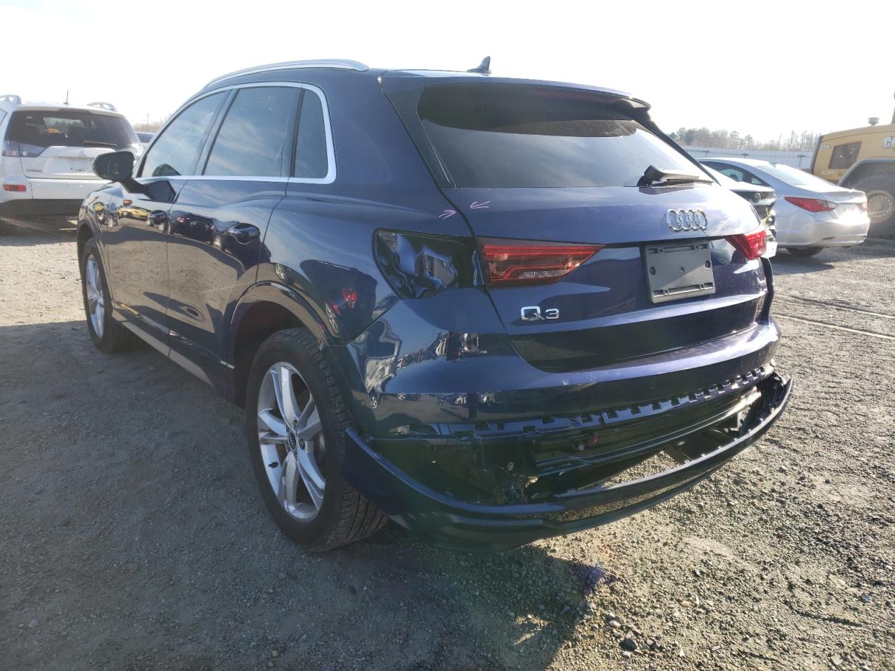 Photo 3 from auction – 2021 AUDI Q3 PREMIUM with VIN WA1EECF30M1019653