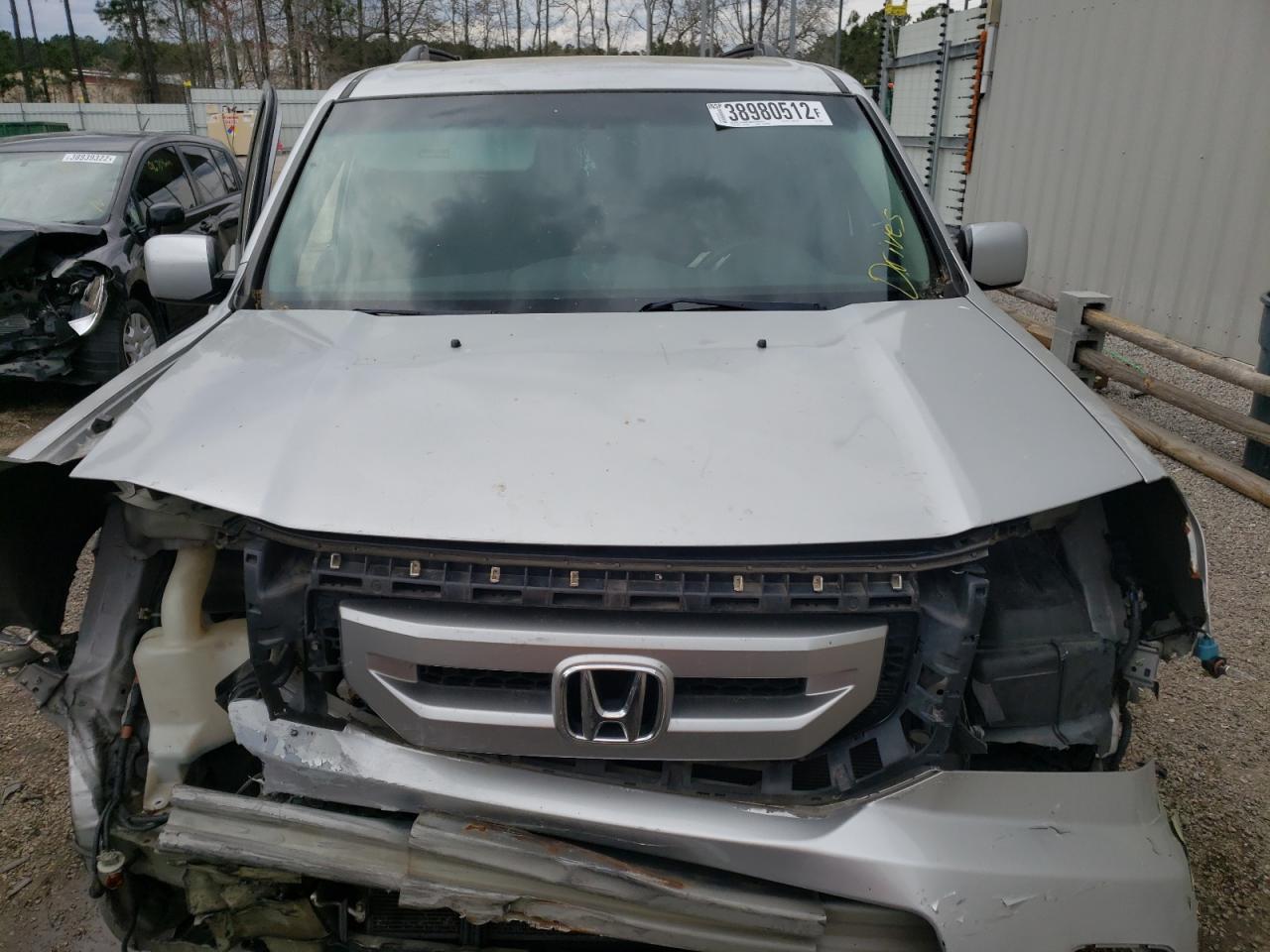 Photo 7 from auction – 2010 HONDA PILOT EX with VIN 5FNYF3H48AB008652
