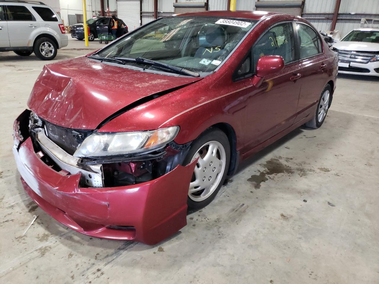 Photo 2 from auction – 2011 HONDA CIVIC LX with VIN 2HGFA1F50BH549875