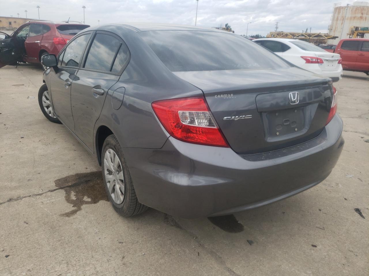 Photo 3 from auction – 2012 HONDA CIVIC LX with VIN 19XFB2F57CE091928