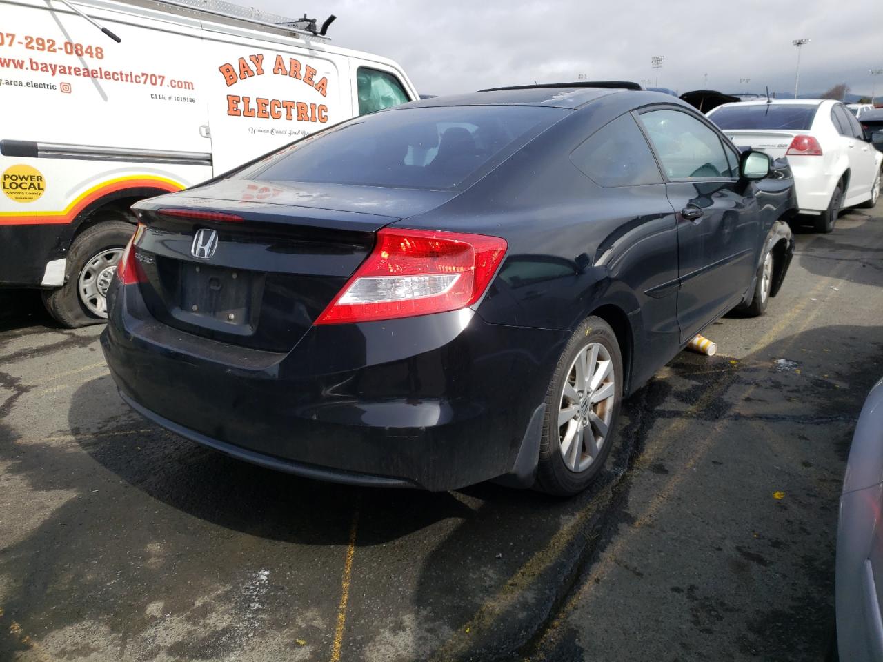 Photo 4 from auction – 2012 HONDA CIVIC EX with VIN 2HGFG3B81CH512796