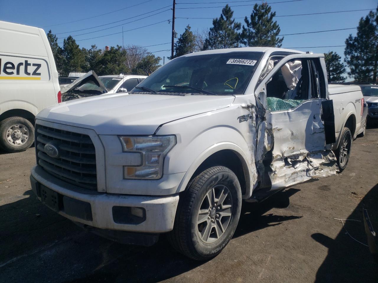 Photo 2 from auction – 2015 FORD F150 SUPER with VIN 1FTFX1EG8FKE16392