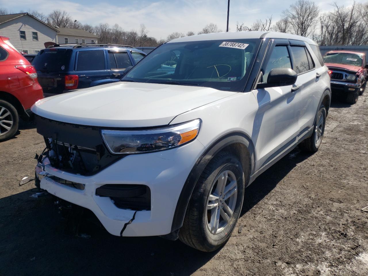 Photo 2 from auction – 2022 FORD EXPLORER with VIN 1FMSK8BH1NGA06890
