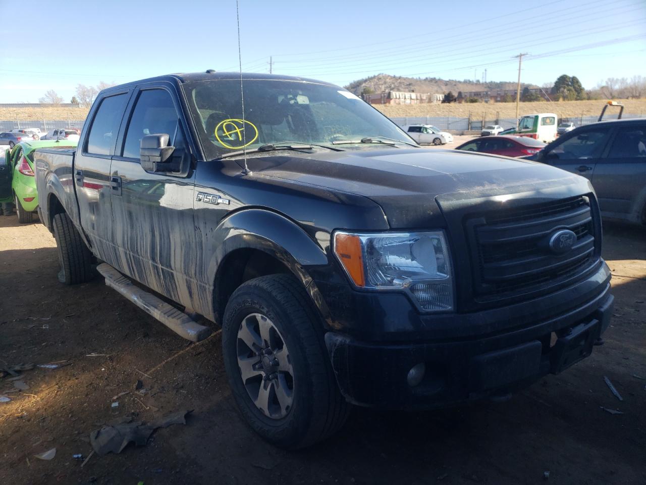 FORD F150 SUPER 2014 with VIN 1FTFW1EF6EFB39811 - Photo from auction