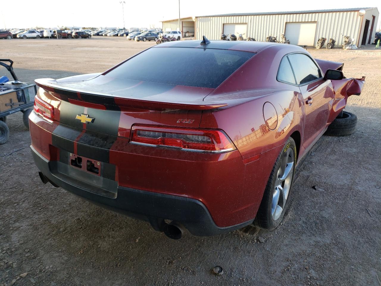 Photo 4 from auction – 2014 CHEVROLET CAMARO LT with VIN 2G1FB1E37E9212932