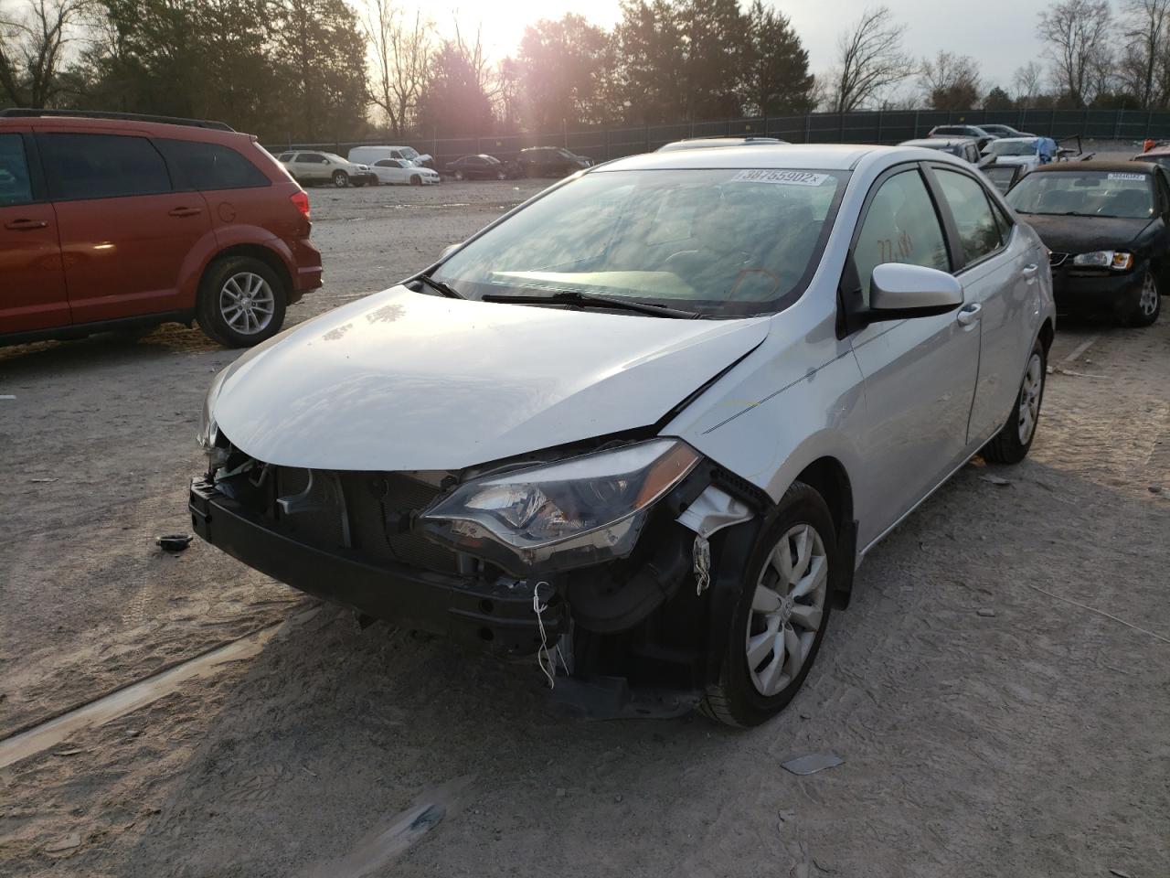 Photo 2 from auction – 2016 TOYOTA COROLLA L with VIN 2T1BURHE8GC614120