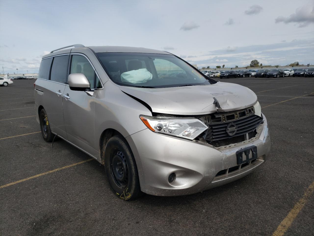 NISSAN QUEST S 2012 with VIN JN8AE2KPXC9037296 - Photo from auction