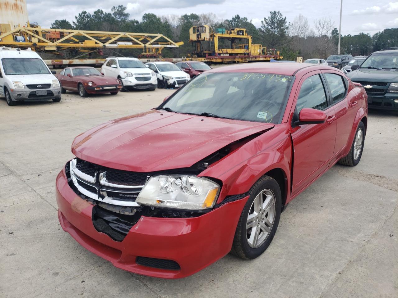 Photo 2 from auction – 2012 DODGE AVENGER SX with VIN 1C3CDZCB5CN150569