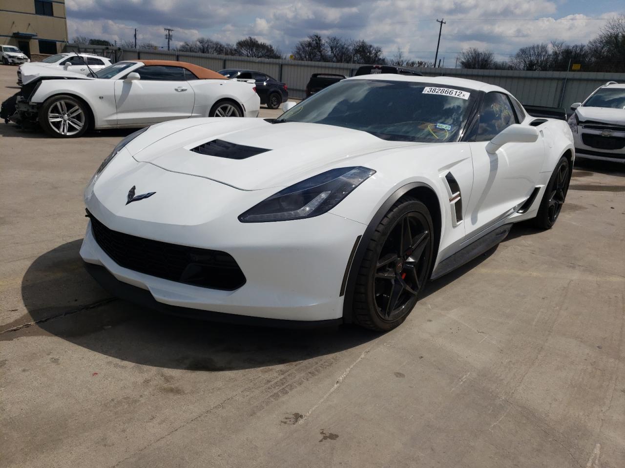 Photo 2 from auction – 2017 CHEVROLET CORVETTE G with VIN 1G1Y12D76H5107497