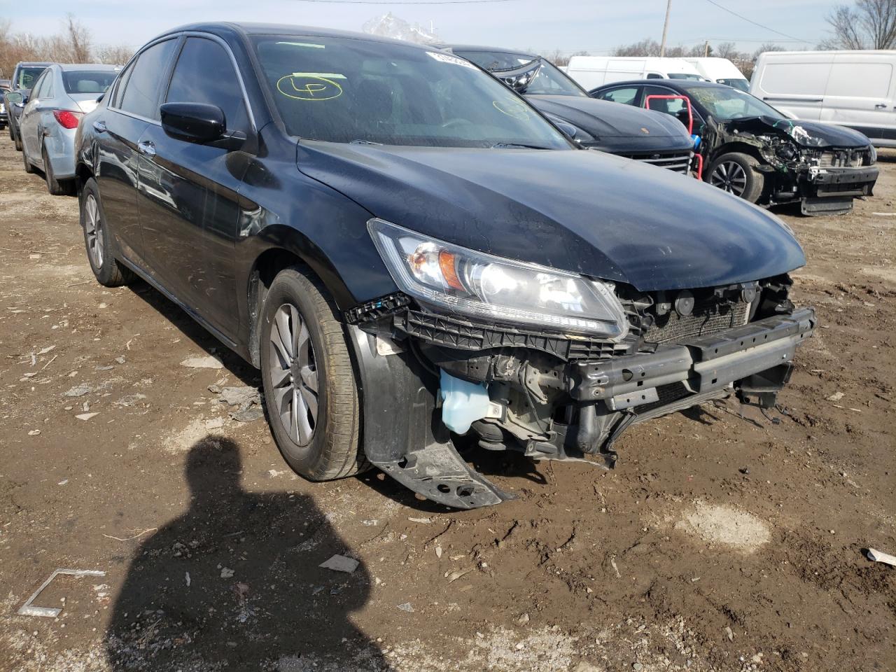 HONDA ACCORD LX 2014 with VIN 1HGCR2F30EA168224 - Photo from auction