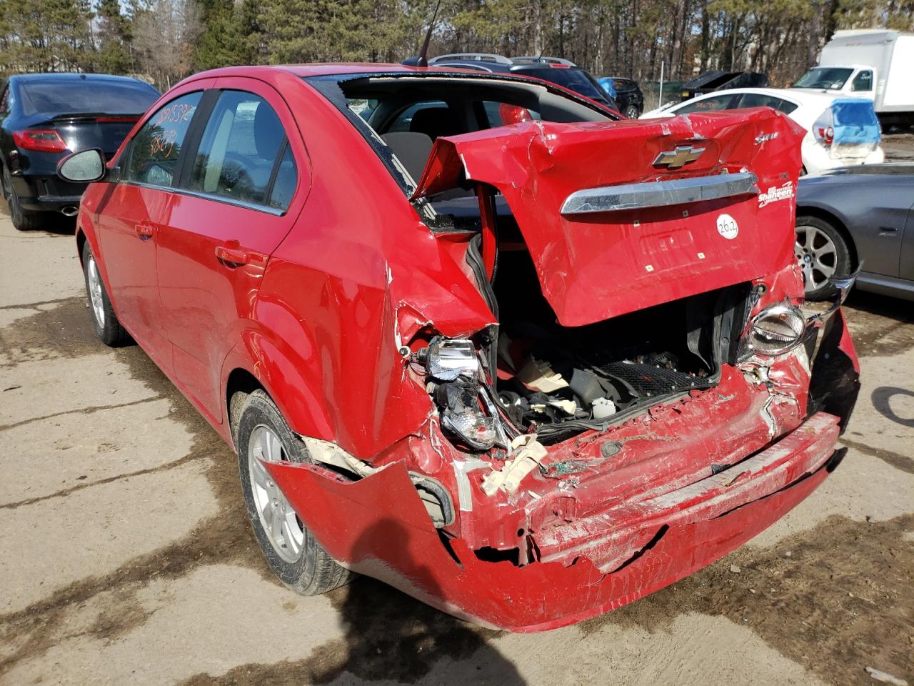 Photo 3 from auction – 2012 CHEVROLET SONIC LT with VIN 1G1JC5SB8C4199229