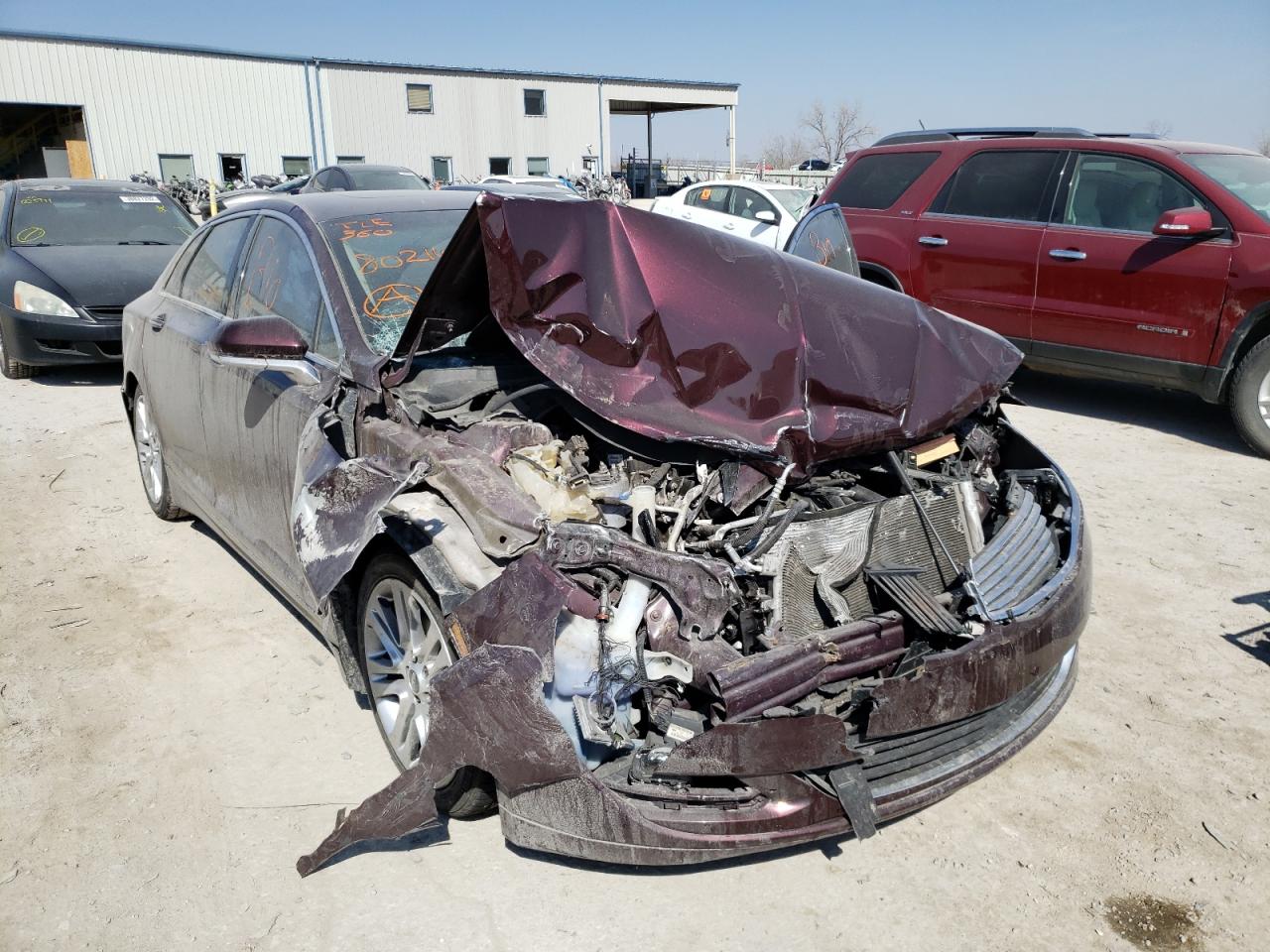 Photo 1 from auction – 2013 LINCOLN MKZ with VIN 3LN6L2G93DR802142