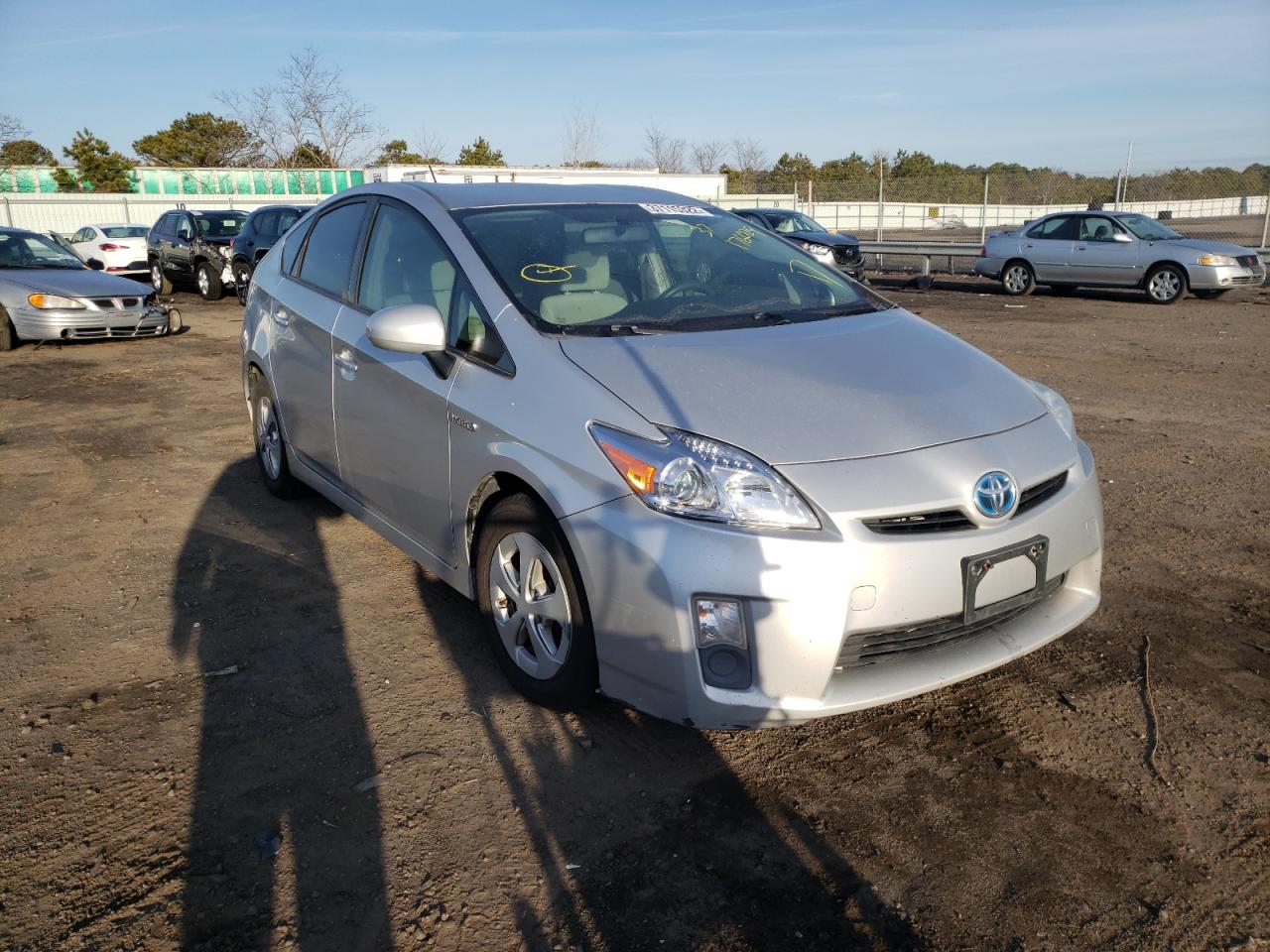 TOYOTA PRIUS 2010 with VIN JTDKN3DUXA0176029 - Photo from auction