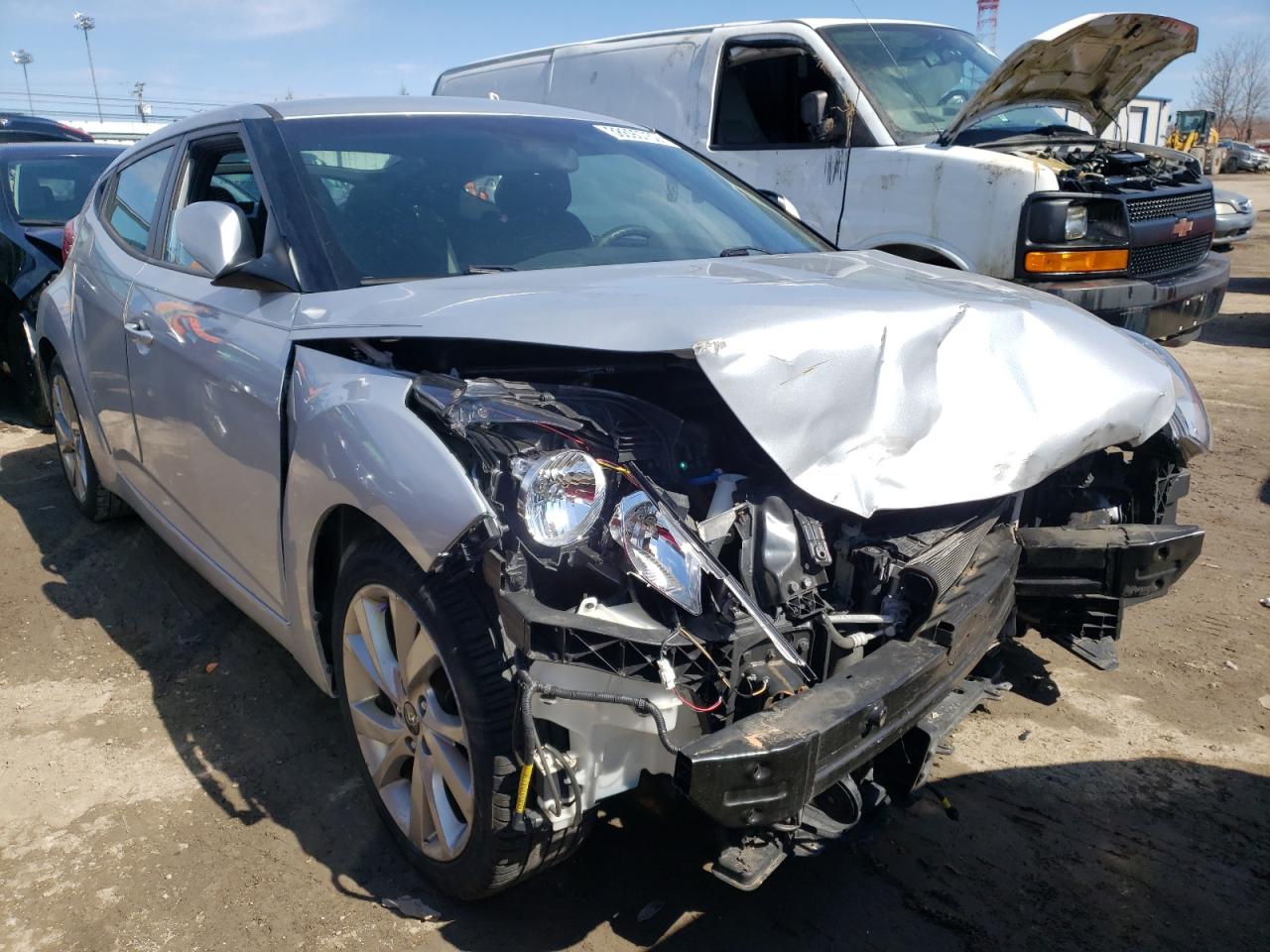 HYUNDAI VELOSTER 2016 with VIN KMHTC6AD2GU263906 - Photo from auction