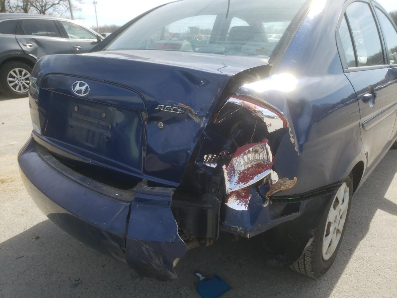 Photo 9 from auction – 2010 HYUNDAI ACCENT GLS with VIN KMHCN4AC9AU455367