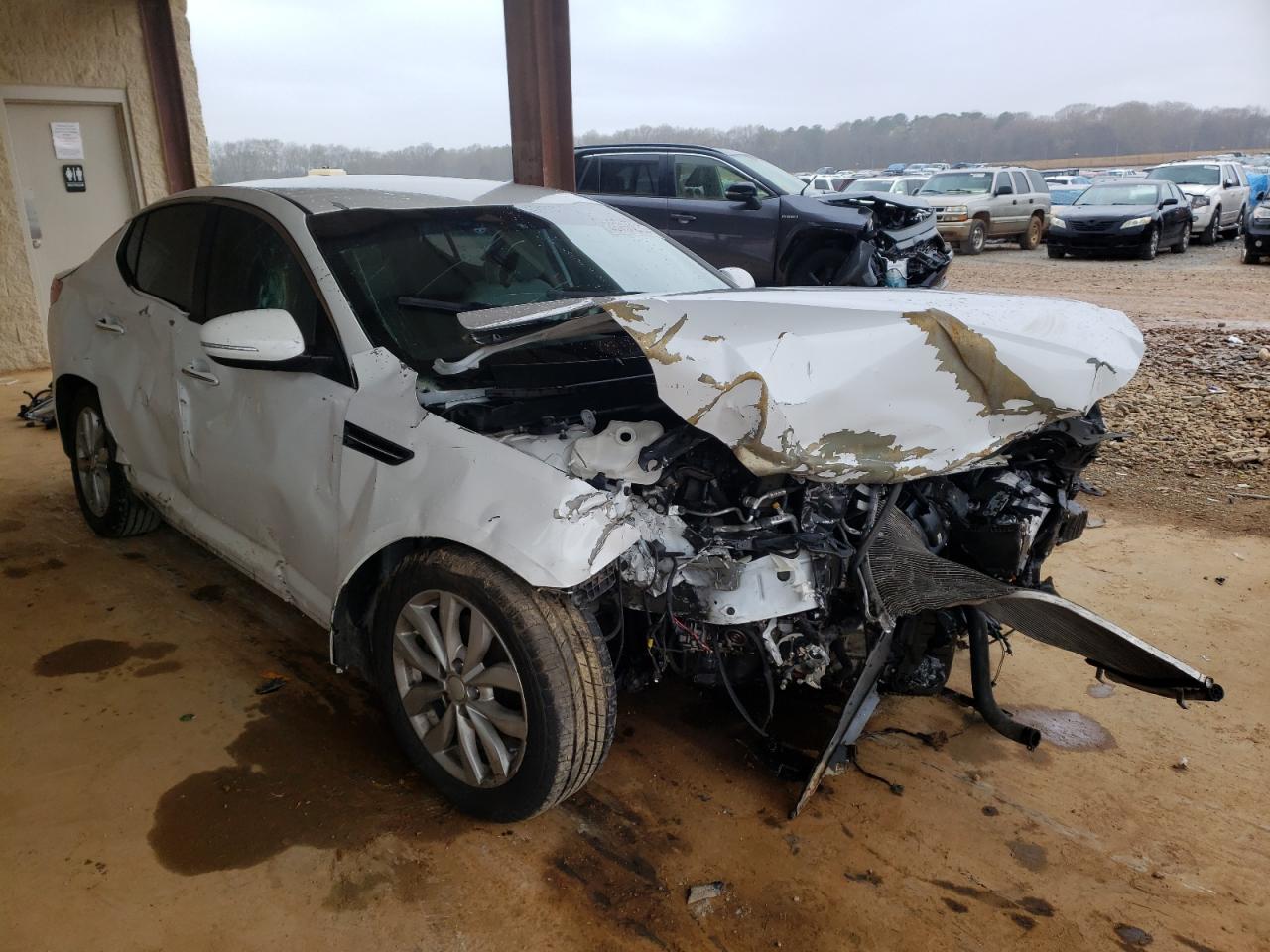 KIA OPTIMA EX 2014 con VIN 5XXGN4A75FG420833 - Foto de la subasta