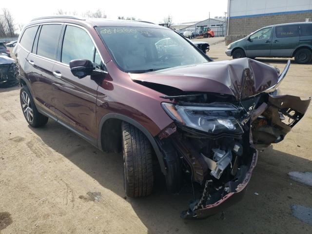 Photo 1 from auction – 2016 HONDA PILOT TOUR with VIN 5FNYF6H95GB068751