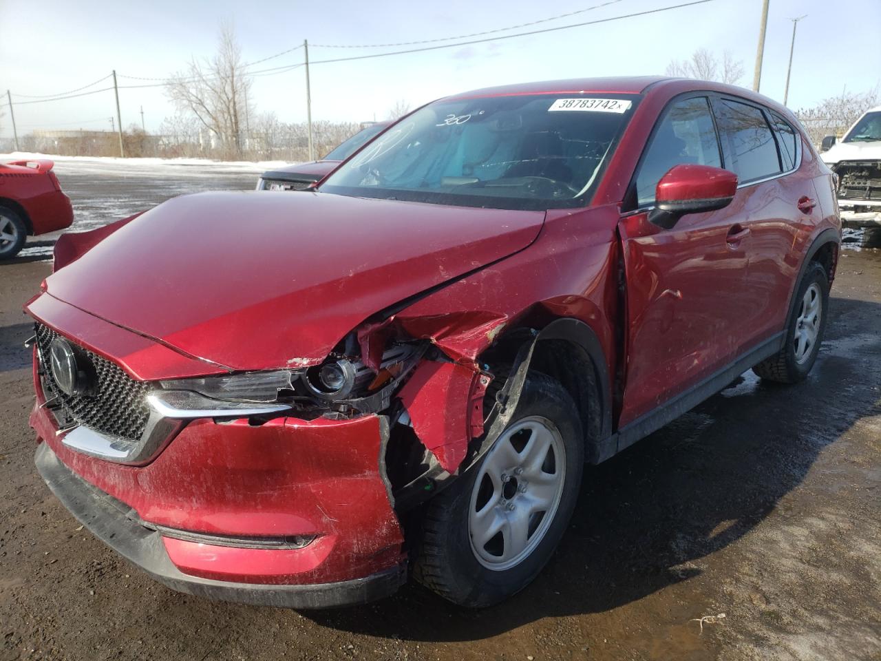 Photo 2 from auction – 2018 MAZDA CX-5 GRAND with VIN JM3KFBDM7J0396582