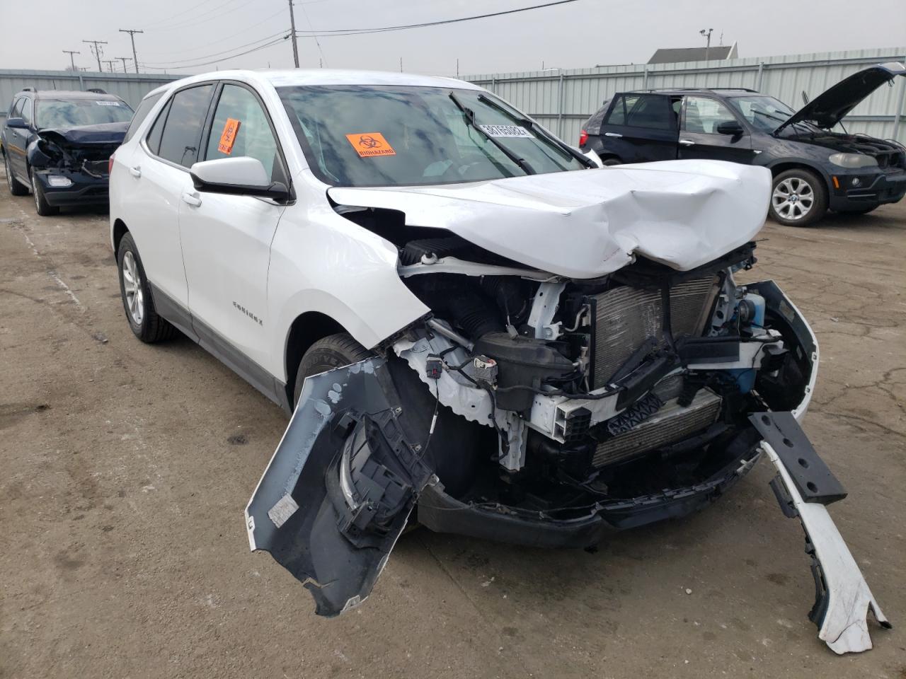 CHEVROLET EQUINOX LT 2018 with VIN 2GNAXJEV9J6287977 - Photo from auction
