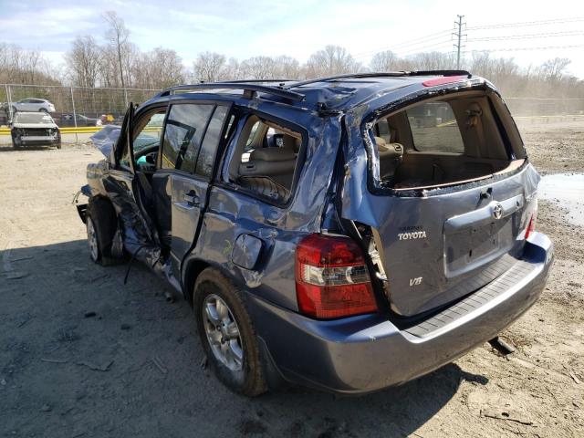 Photo 3 from auction – 2005 TOYOTA HIGHLANDER with VIN JTEDP21A050054577