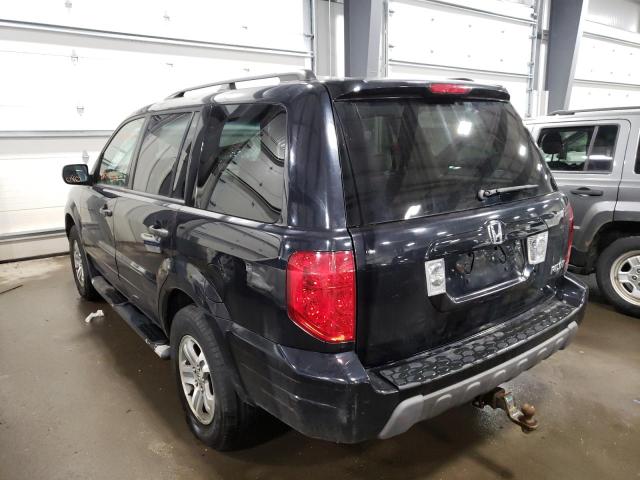 Photo 3 from auction – 2005 HONDA PILOT EXL with VIN 5FNYF18585B055778