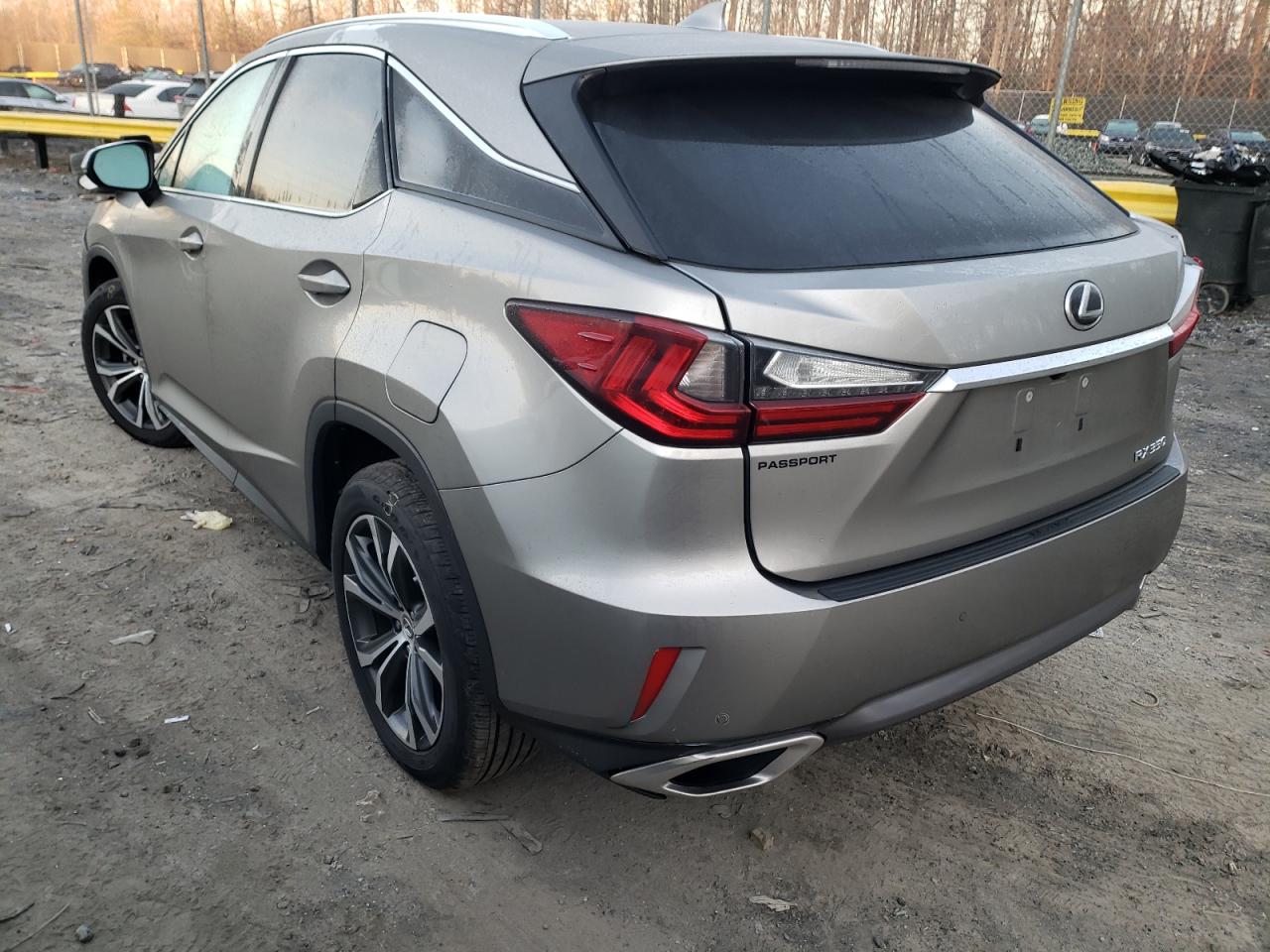 Photo 3 from auction – 2017 LEXUS RX 350 BAS with VIN 2T2BZMCAXHC124512