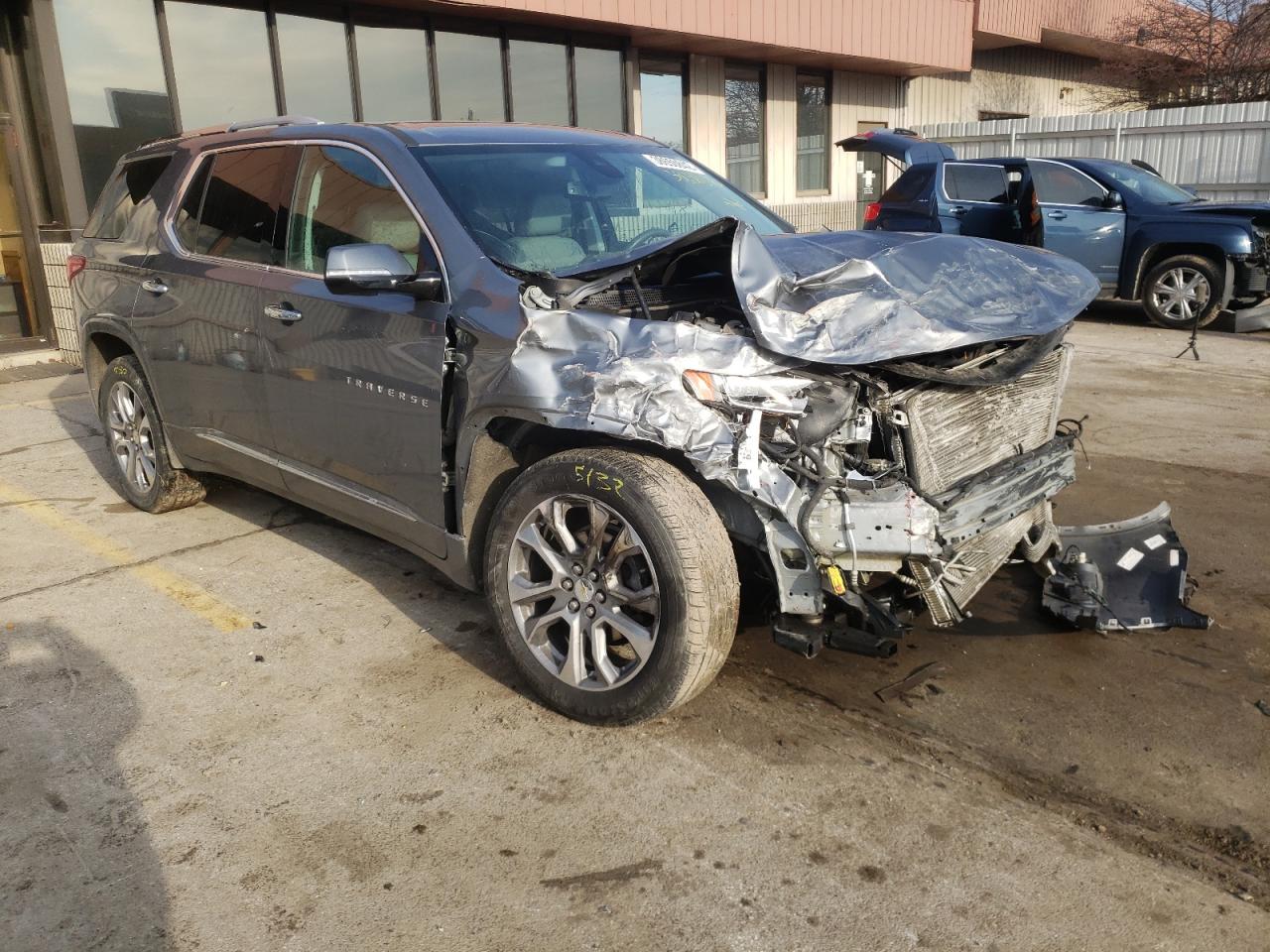 CHEVROLET TRAVERSE P 2018 with VIN 1GNERKKW4JJ130567 - Photo from auction