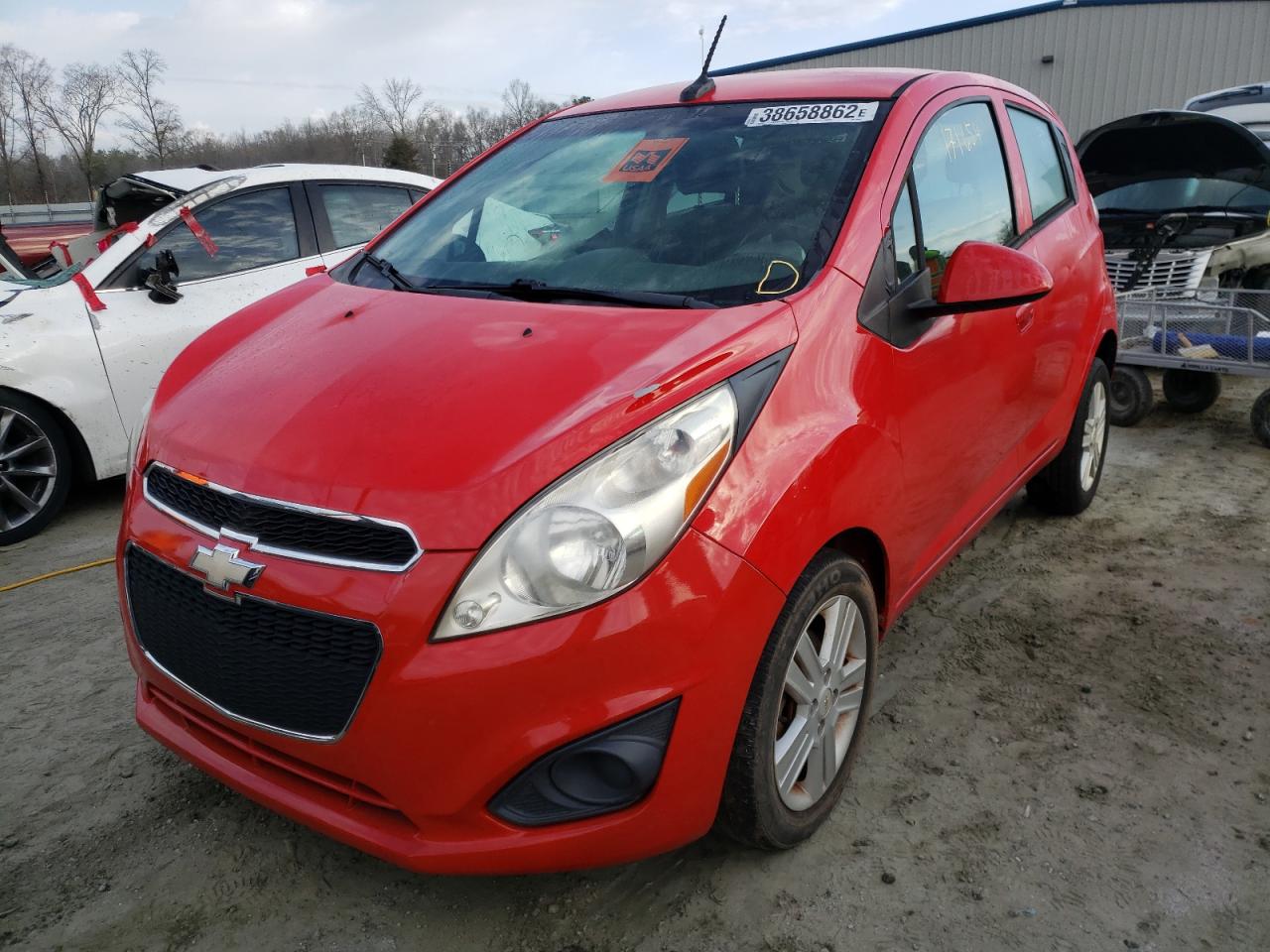 Photo 2 from auction – 2014 CHEVROLET SPARK 1LT with VIN KL8CD6S9XEC554967