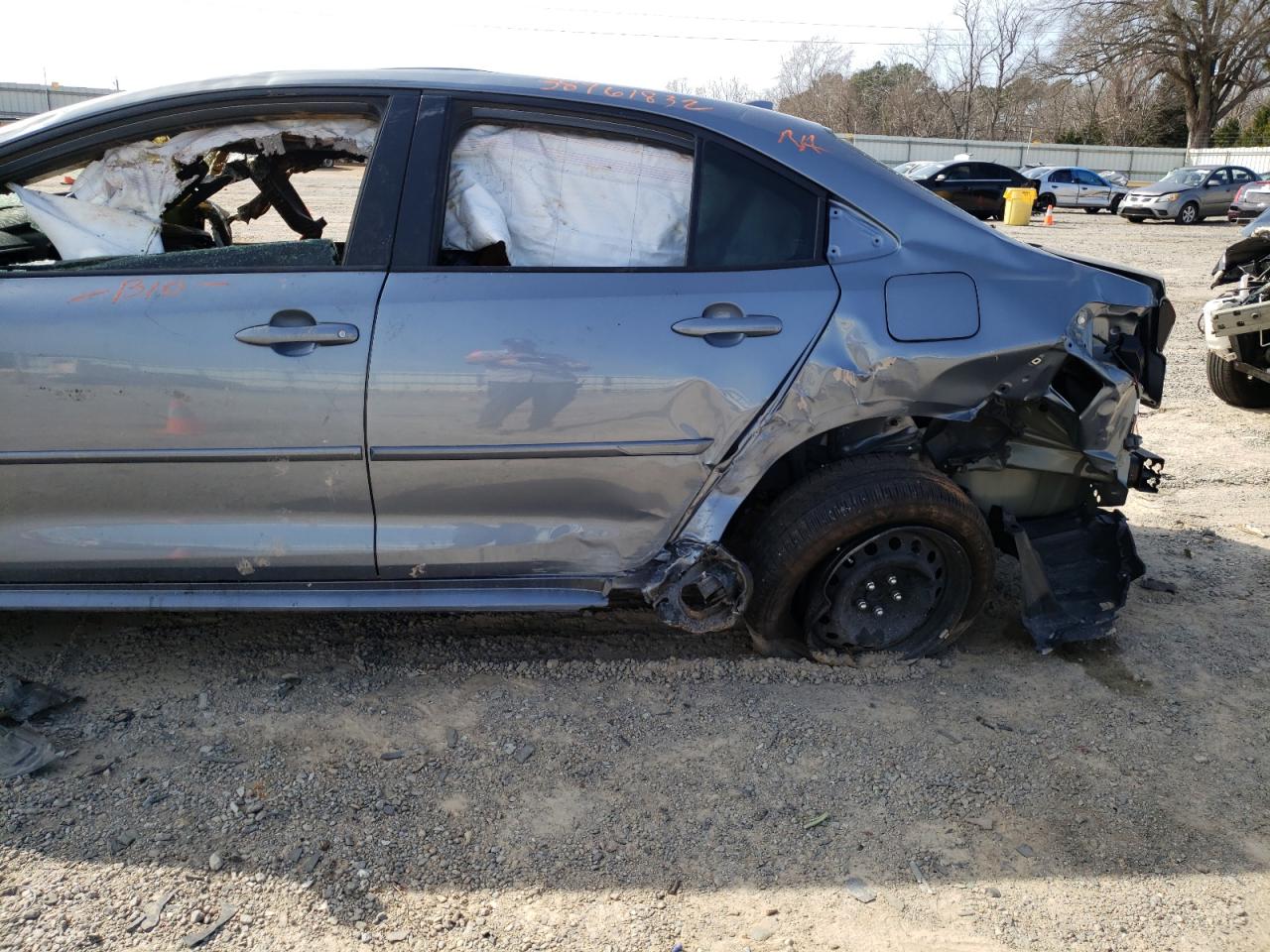 Photo 9 from auction – 2022 TOYOTA COROLLA LE with VIN JTDEPMAE7NJ195048