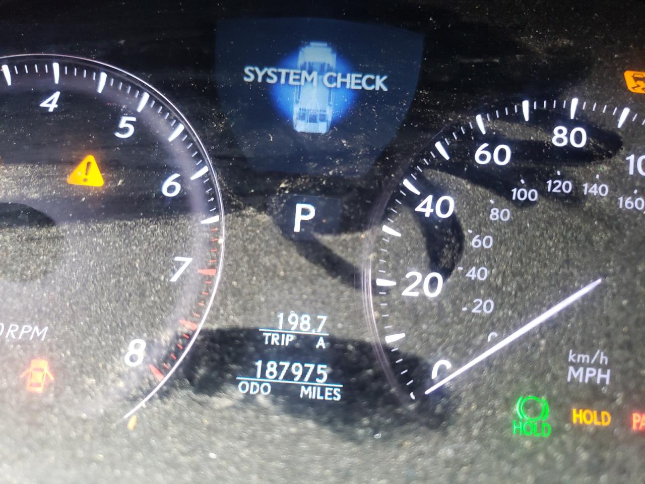 Photo 8 from auction – 2007 LEXUS LS 460L with VIN JTHGL46F275006984