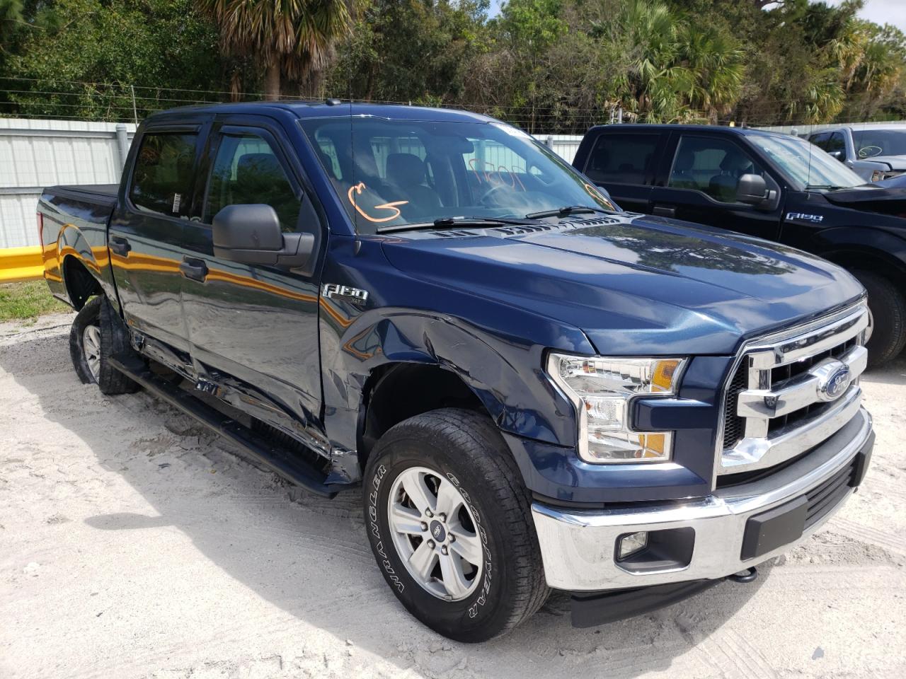 FORD F150 SUPER 2017 with VIN 1FTEW1EF6HFA35237 - Photo from auction