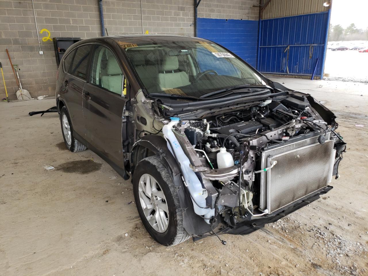 HONDA CR-V EX 2016 with VIN 3CZRM3H52GG718985 - Photo from auction