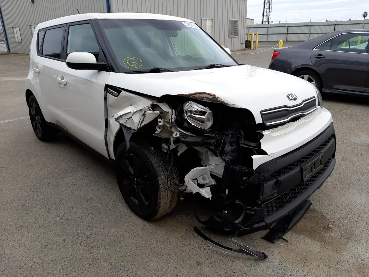 KIA SOUL 2019 with VIN KNDJN2A21K7683418 - Photo from auction
