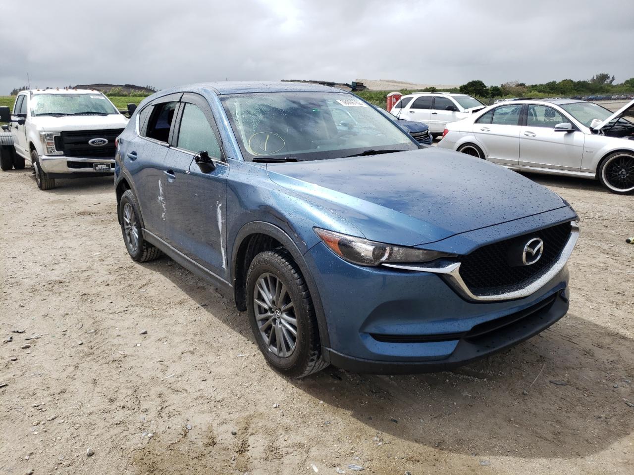 MAZDA CX-5 SPORT 2017 with VIN JM3KFABL2H0159903 - Photo from auction