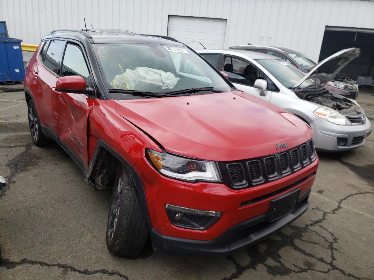 JEEP COMPASS LI 2020 with VIN 3C4NJDCB3LT146357 - Photo from auction