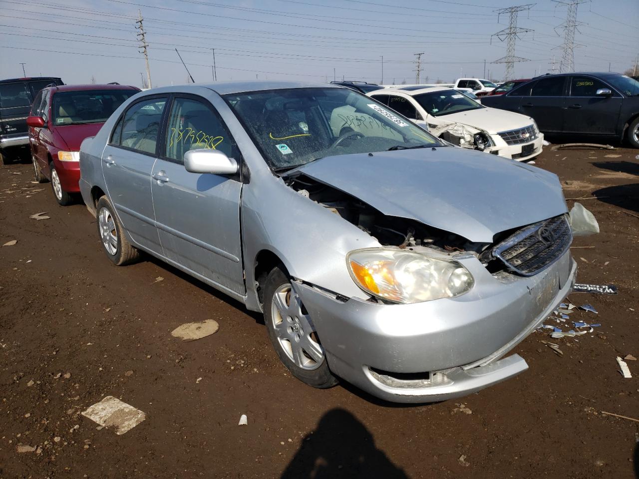 TOYOTA COROLLA CE 2005 with VIN 1NXBR32E55Z470755 - Photo from auction