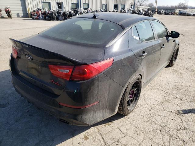 Photo 4 from auction – 2015 KIA OPTIMA SX with VIN 5XXGR4A63FG370669