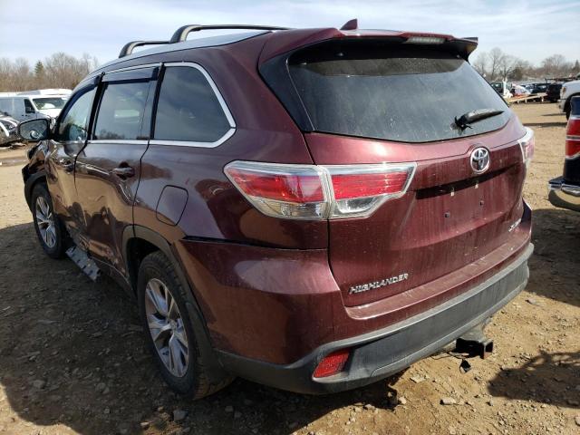 Photo 3 from auction – 2015 TOYOTA HIGHLANDER with VIN 5TDJKRFH3FS107842