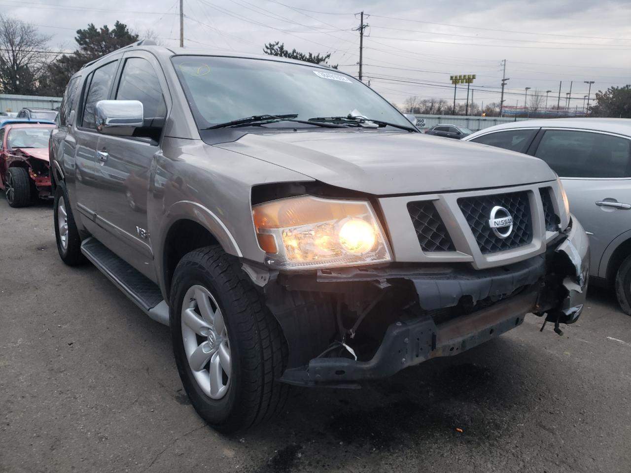 NISSAN ARMADA SE 2008 with VIN 5N1BA08D18N602087 - Photo from auction