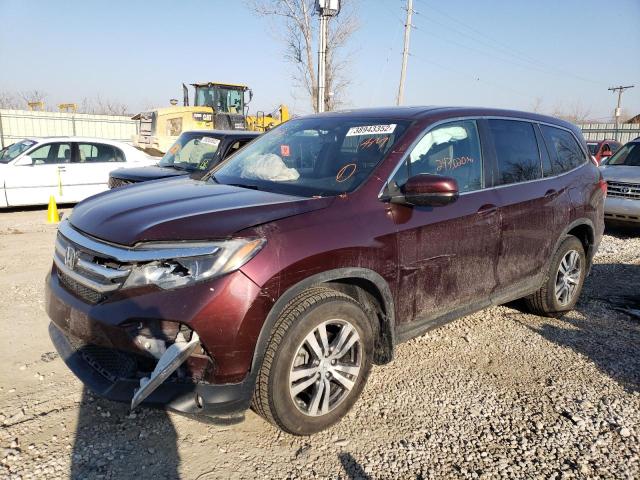 Photo 2 from auction – 2017 HONDA PILOT EXL with VIN 5FNYF6H59HB079735