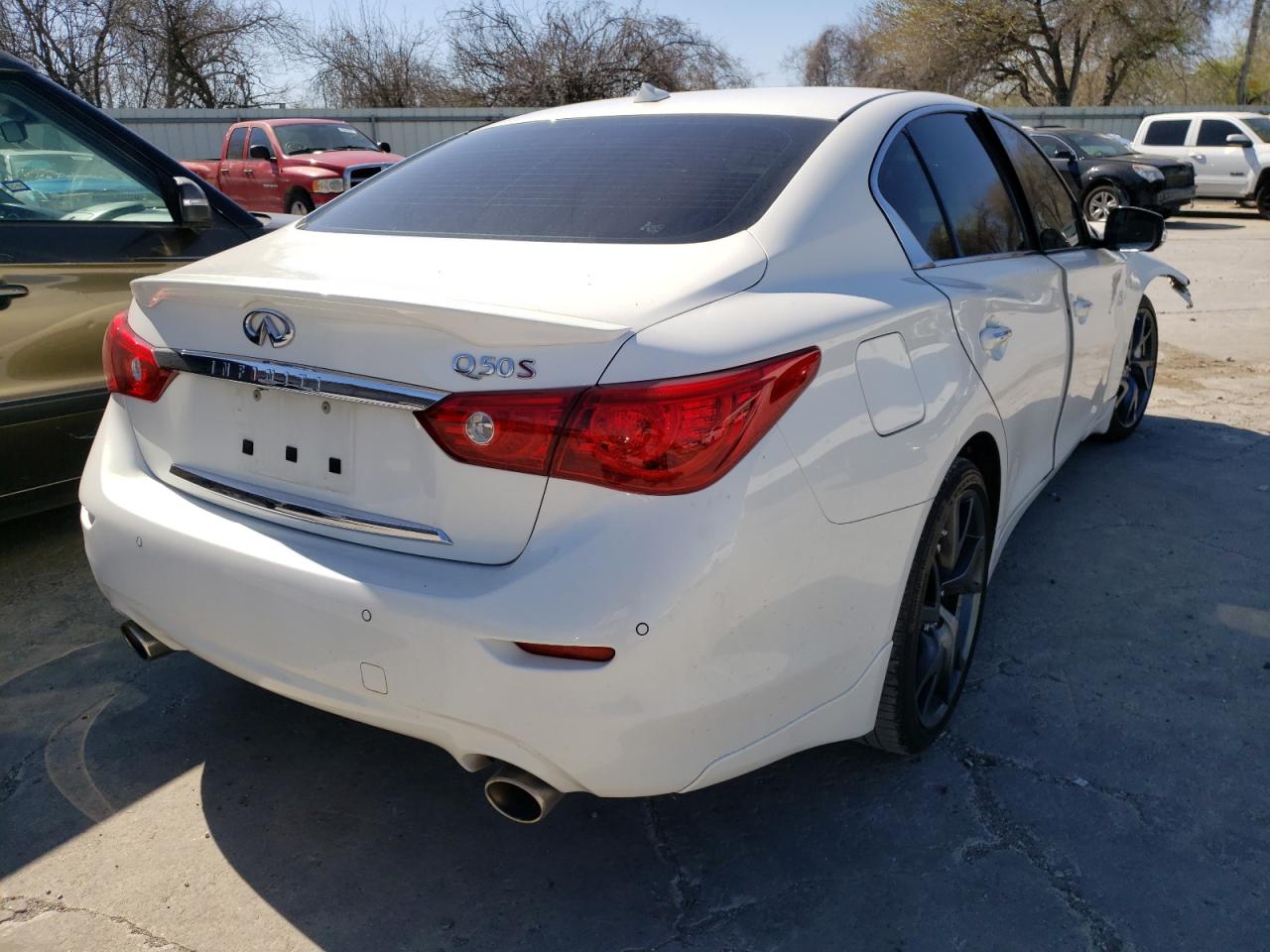 Photo 4 from auction – 2015 INFINITI Q50 BASE with VIN JN1BV7AP4FM355269