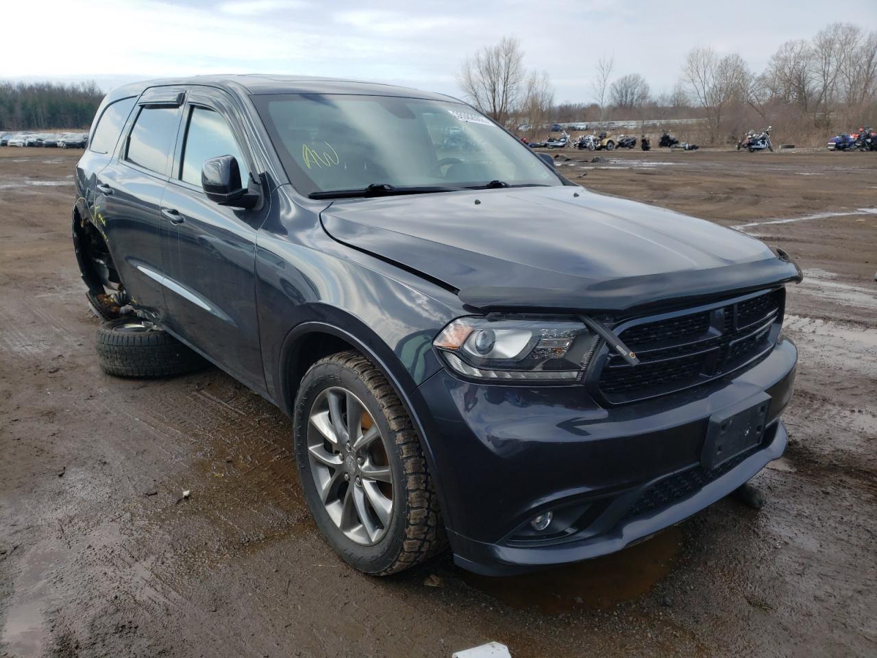 DODGE DURANGO R/ 2014 with VIN 1C4SDJCT6EC593765 - Photo from auction